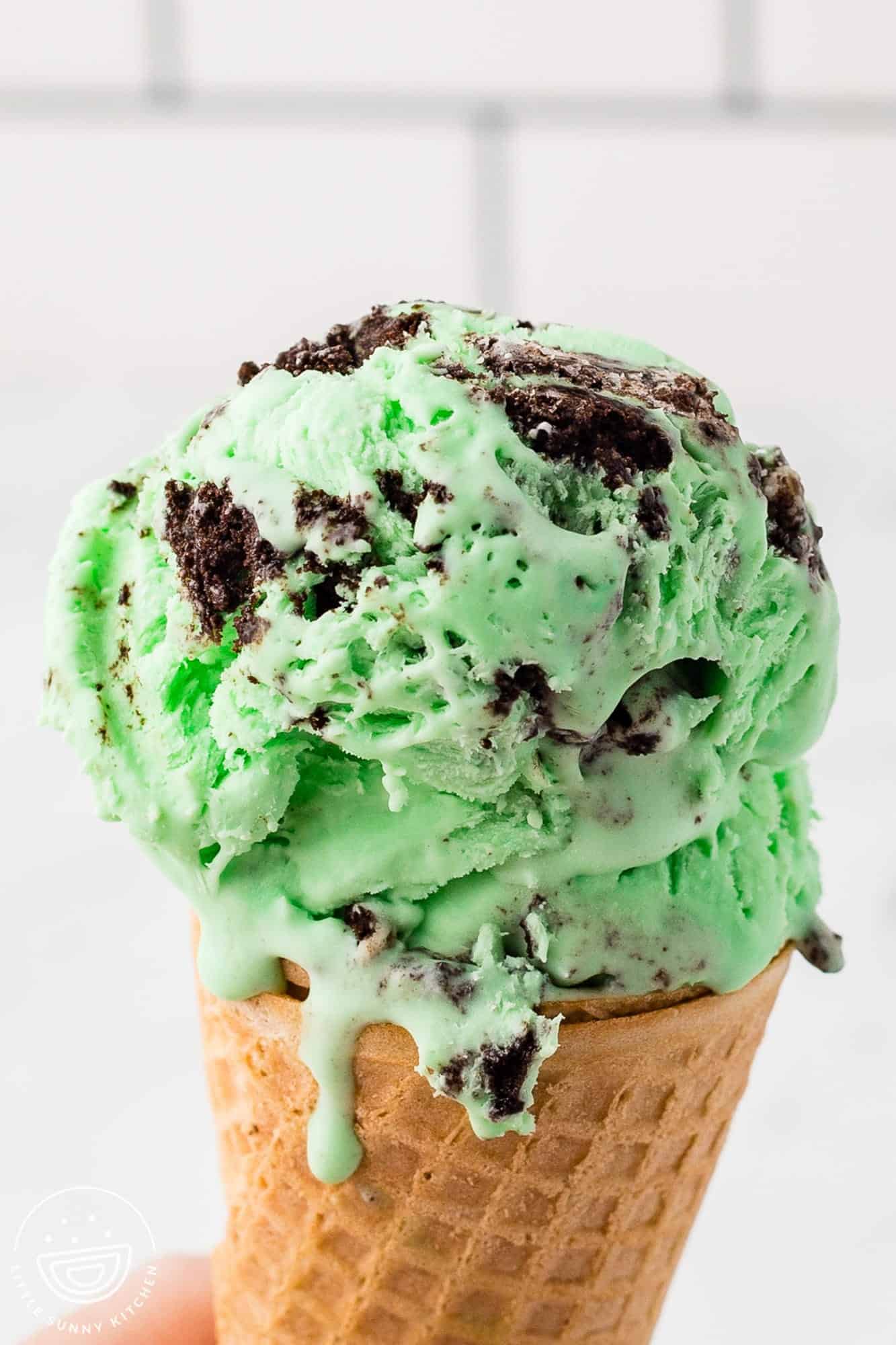 Mint Chocolate Chip Oreo