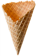 VANILLA WAFFLE CONE